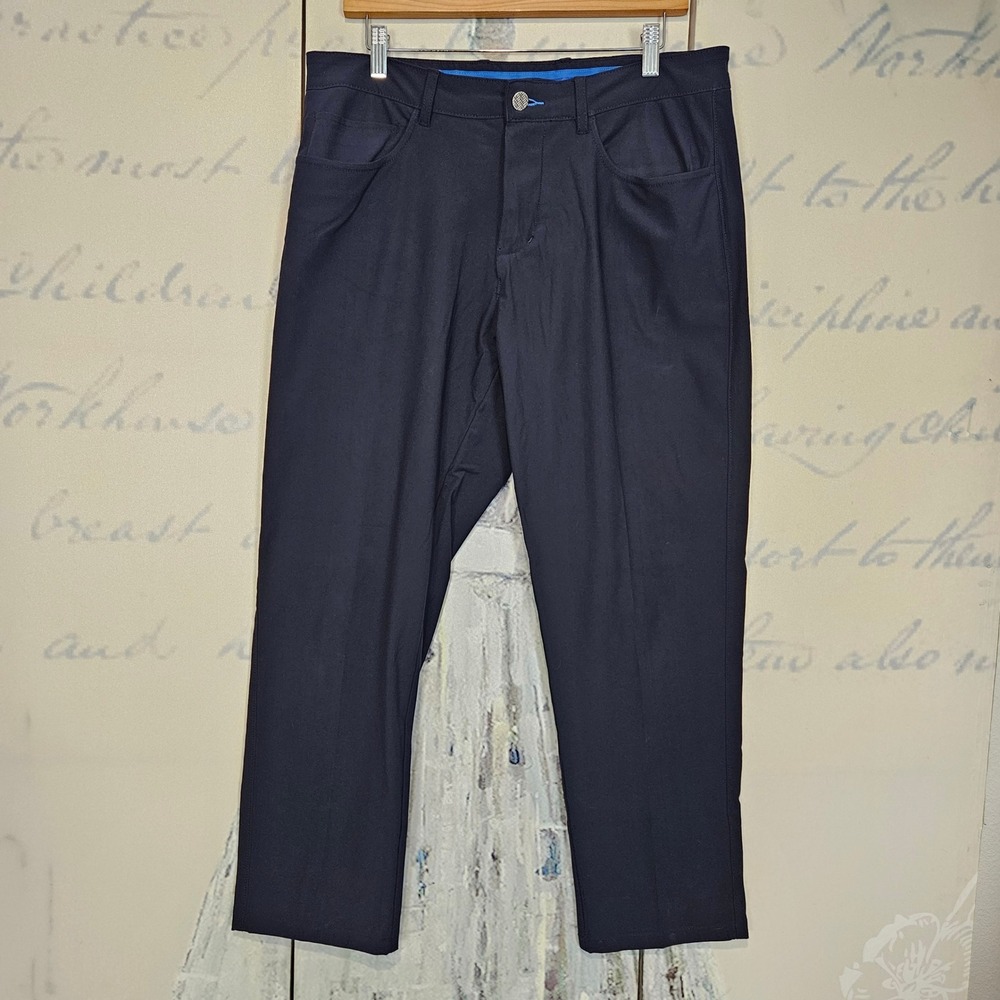 Twillory Pants 34x30‎ Tailored Fit Navy Blue